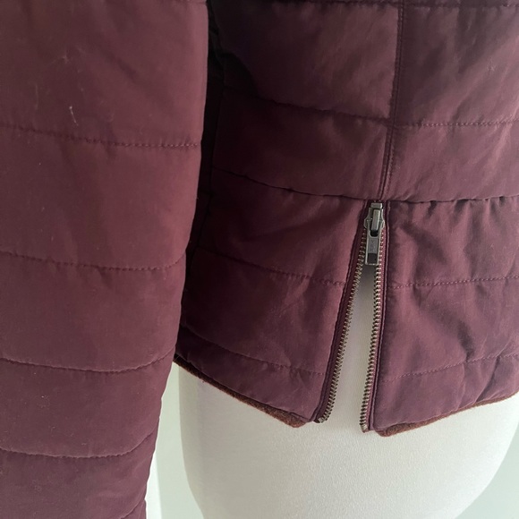 Carve Designs Ventura Puffer jacket w/ faux fur collar zip front pockets size S - Picture 9 of 16